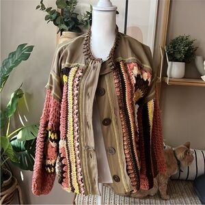 Free People Oslo Sweater Jacket
